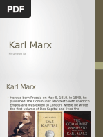 About Karl Marx