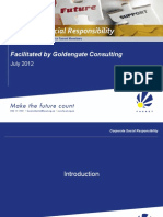 Facilitated by Goldengate Consulting: July 2012