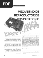 Mecanismo CD Panasonic