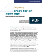 Adhocracy For An Agile Age