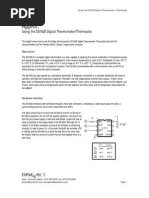 Appkit:: Using The Ds1620 Digital Thermometer/Thermostat