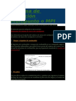 Sistema de Inyección Multipunto o MPI