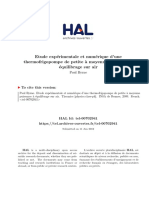 Etude Expérimentale Et Numérique D'une Thermofrigopompe de Petite À Moyenne Puissance À Équilibrage Sur Air