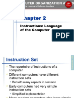 Chapter 02 Computer Organization and Design, Fifth Edition: The Hardware/Software Interface (The Morgan Kaufmann Series in Computer Architecture and Design) 5th Edition