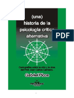 Una Historia de La Psicologia Critica A