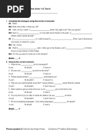 Sol2e ELEM Cumulative Test 1-5 A