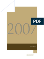 Jadwa Investment Annual Report 2007 - English