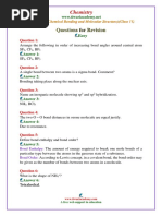 11 Chemistry Solved Questions Chapter 4