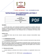 Alfonso Leal - Estrategias de Comprensión Lectora y Aprendizaje