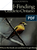 A Bird-Finding Guide To Ontario