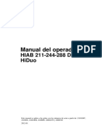 Manual de Operacion Hiab 211-244-288 Duo-HiDuo