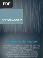 EVAPORADORES