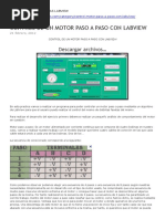 Motor Stepper Practicas Labview