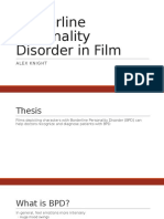 Borderline Personality Disorder in Film