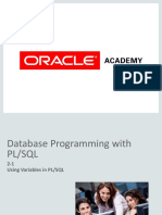 PLSQL 2 1