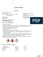 SA 784 A 80875 - MSDS (GHS) (Mold Release Agent) (764125)