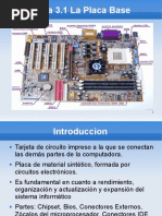 TEMA 3.1 La Placa Base