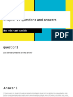 Chapter 17 Questions and Answers: by Michael Smith