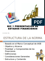 Nic-1 Presentación de Estados Financieros