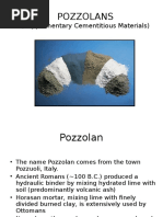 4 Pozzolans