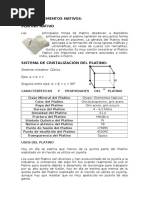 Mineralogia - Cristalizacion