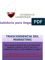 Trascendencia Del Marketing