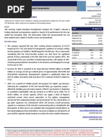 CardinalStone Research - Seplat Petroleum Development Corporation - Trading Update