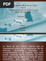 Albun Digital de Las Ramas de La Fisica y Sus Aplicaciones