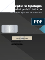 Conceptul Si Tipologia Auditului Public Intern