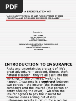 A Comparative Study of Ulip Plans Offered by Icici Prudential and Other Life Insurance Companies