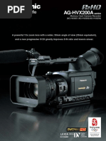 Brochure Panasonic HVX200