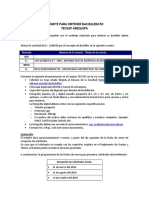 Tramite para Obtener Bachillerato - Tecsup Arequipa 2016 PDF