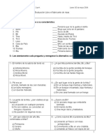 Evaluacion Libro El Fabricante de Risas