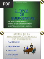 2 Tipos de Emergencias