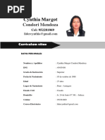 Curriculum Vitae Cynthia PDF