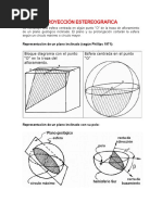 Proyección de Un Plano - Cuñas y Falsillas