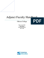 Adjunct Faculty Handbook 2015-2016