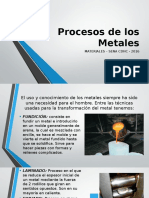 Procesos de Los Metales