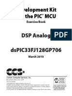 Development Kit For The PIC MCU - Exercise Book. DSP Analog DsPIC33FJ128GP706