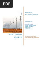 Wind Energy Project