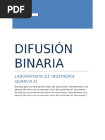 Difusion Binaria