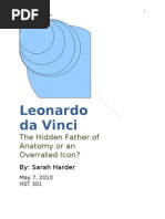 Da Vinci: Hidden Father of Anatomy or Overrated Icon?