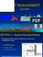 LGB 20503 Section 2 Quality Planning