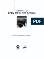 Contenido Del Libro GUIDELINES FOR OPEN PIT SLOPE DESIGN