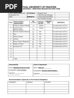 Annex A Purchase Requisition Form Blank