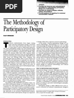 Spinuzzi The Methodology of Participatory Design