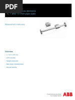 Integral Orifice Flow Elements, 1 and 1 Inch Pipe Sizes: Measurement Made Easy