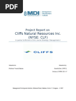 Cliffs Natural Resources - Strategy