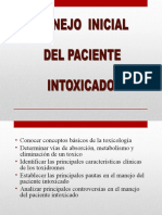 Manejo Inicial Del Paciente Intoxicado