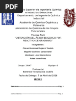 Practicano.6-Obtención Del Ácido Benzoico Por Reactivo de Grignard